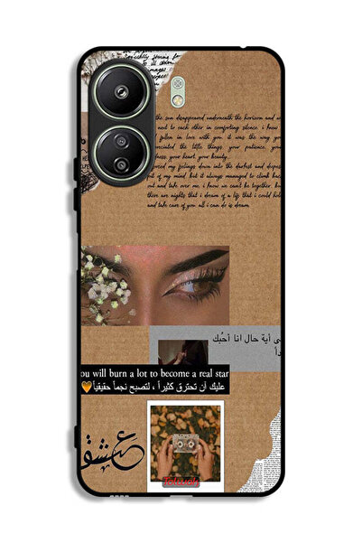 Tolwak Xiaomi Redmi 13C Protective Case Cover Arabic Quote You Will Burn A Lo...