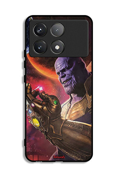 Tolwak Xiaomi Poco F6 Pro Protective Case Cover Thanos