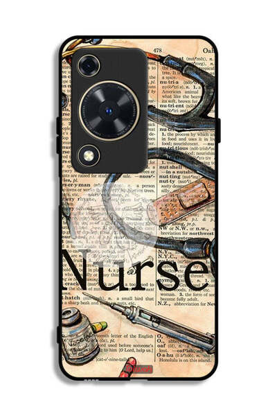 Tolwak غطاء حماية لهاتف هواوي إنجوي 70 - أدوات ممرضة عتيقة