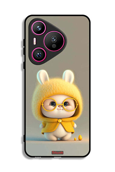 Tolwak غطاء حماية لهاتف هواوي بيورا 70 - أرنب صغير