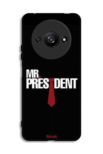 Tolwak Xiaomi Redmi A3 4G Protective Case Cover Mr President