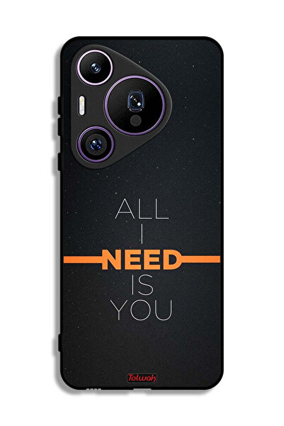 Tolwak غطاء حماية لهاتف هواوي بيورا 70 برو كل ما أحتاجه هو أنت