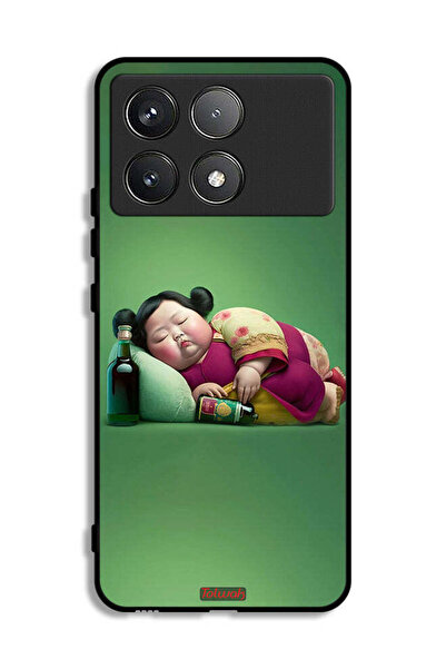 Tolwak Xiaomi Redmi K70 Pro Protective Case Cover Fatty Baby Girl