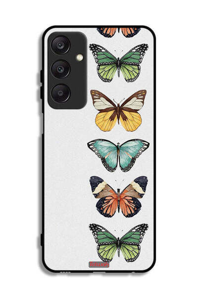 Tolwak Samsung Galaxy A25 5G Protective Case Cover Four Butterflies