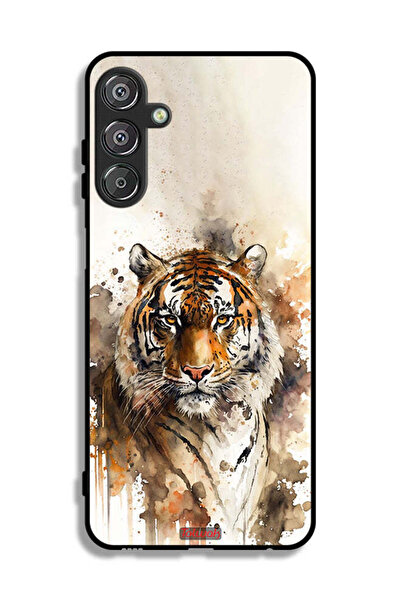 Tolwak غطاء حماية لهاتف سامسونج جالاكسي F15 5G بنقشة الفهد التجريدي