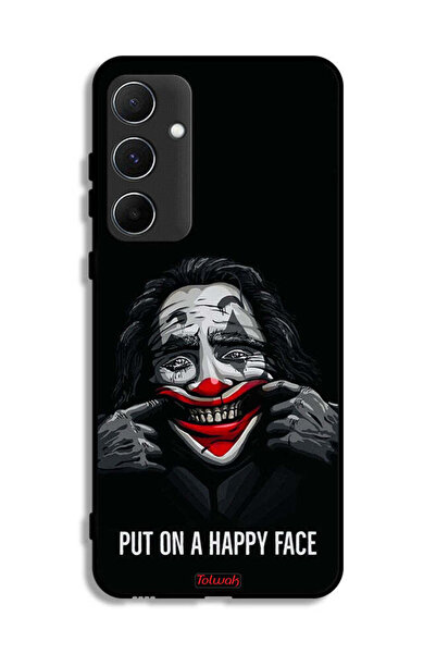 Tolwak غطاء حماية لهاتف سامسونج جالاكسي A55 5G بوجه سعيد