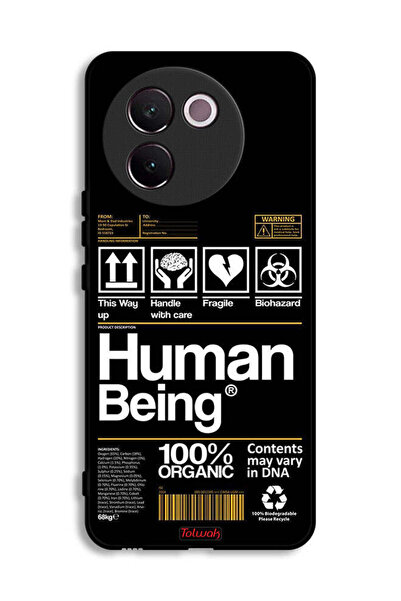 Tolwak Vivo V30e 5G Protective Case Cover Human Being Sticker