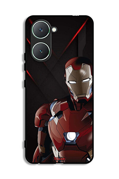 Tolwak غطاء حماية لهاتف Vivo Y03 4G بتصميم الرجل الحديدي