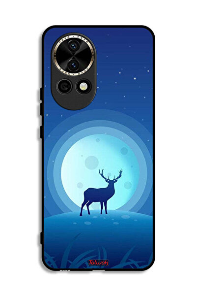 Tolwak غطاء حماية لهاتف هواوي نوفا 12 5G بتصميم غزال