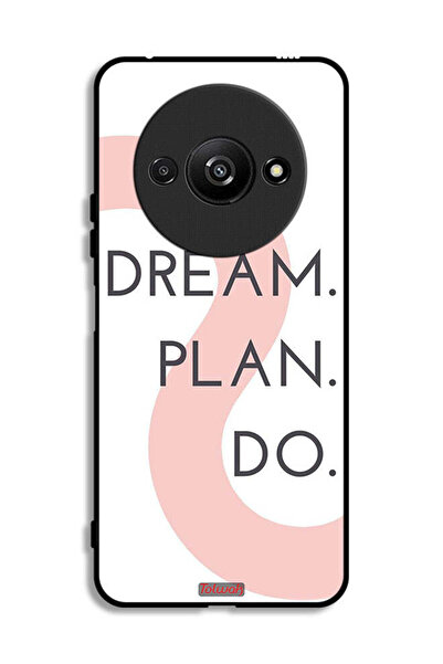 Tolwak Xiaomi Redmi A3 4G Protective Case Cover Dream Plan Do