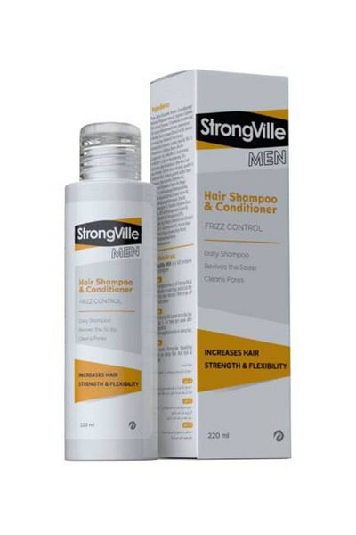 strongville men Hair Shampoo & Conditioner Nourishing 220 ml