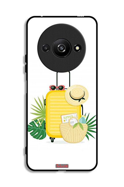 Tolwak Xiaomi Redmi A3 4G Protective Case Cover Summer Digital Art