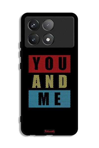 Tolwak Xiaomi Poco F6 Pro Protective Case Cover You And Me