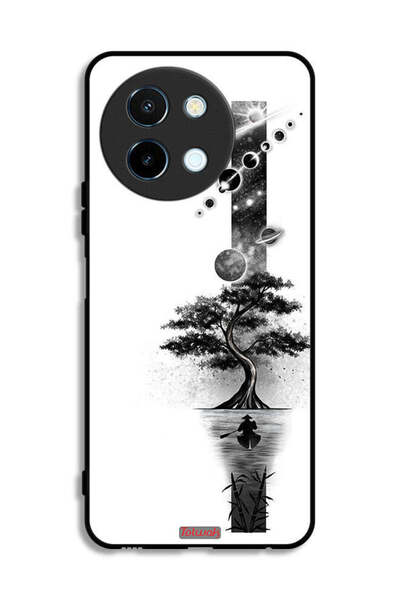 Tolwak Vivo Y38 5G Protective Case Cover Earth Space Art