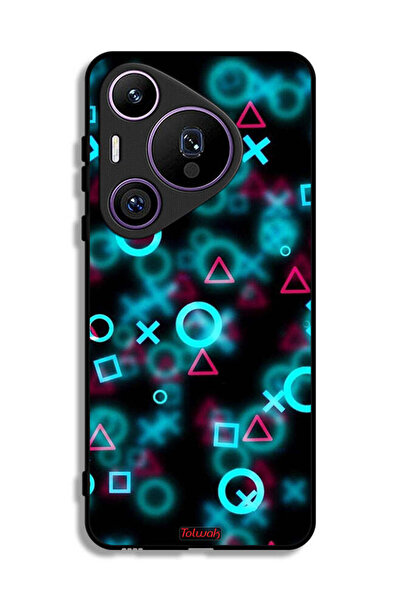 Tolwak غطاء حماية لهاتف هواوي بيورا 70 برو برسومات أيقونات لعبة الحبار الصغيرة