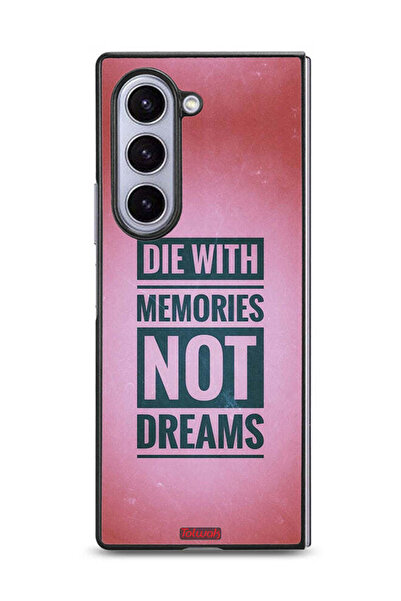 Tolwak غطاء حماية لهاتف سامسونج جالاكسي زد فولد 6 بنقشة ذكريات لا أحلام