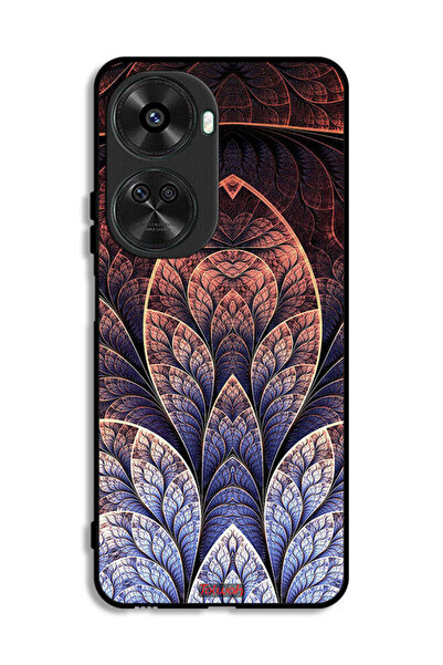 Tolwak غطاء حماية لهاتف هواوي نوفا 11 SE بتصميم تجريدي زهري فركتالي