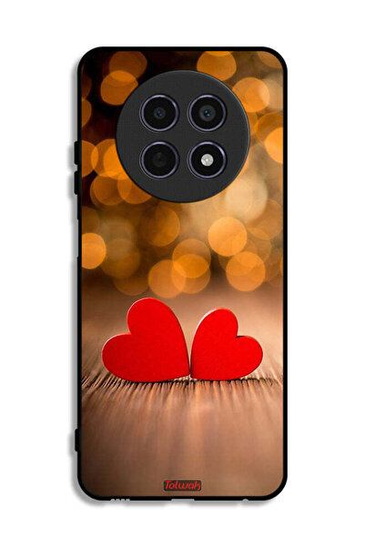 Tolwak غطاء حماية Realme 12 5G برسومات قلبين جميلين