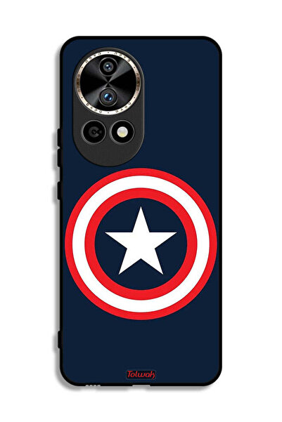 Tolwak غطاء حماية لهاتف هواوي نوفا 12 ألترا 5G كابتن أمريكا