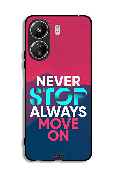 Tolwak غطاء حماية شاومي ريدمي 13 سي - لا تتوقف أبدًا، تحرك دائمًا