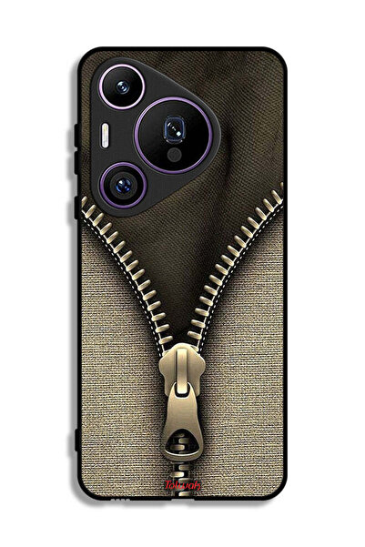 Tolwak غطاء حماية بنمط سحاب لهاتف هواوي بيورا 70 برو