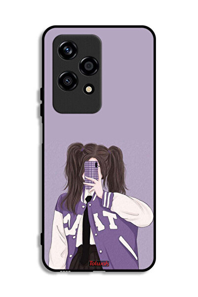 Tolwak غطاء حماية لهاتف Honor 200 Lite 5G لالتقاط صور سيلفي