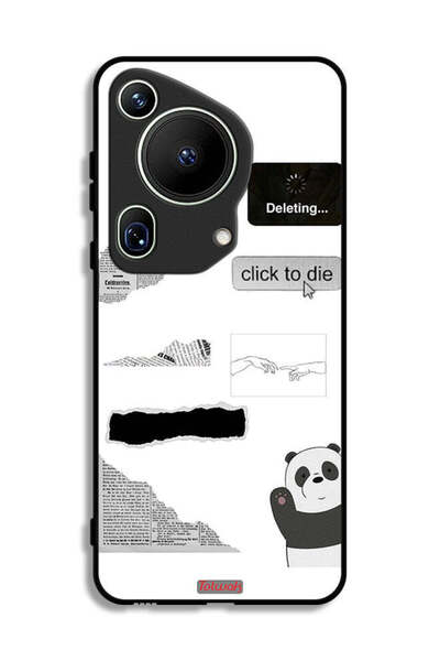 Tolwak غطاء حماية لهاتف هواوي بيورا 70 ألترا بتصميم باندا