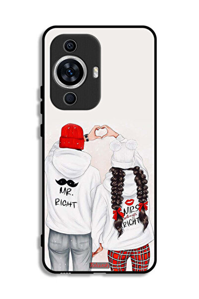 Tolwak غطاء حماية لهاتف هواوي نوفا 12 لايت - يمين ويسار دائمًا