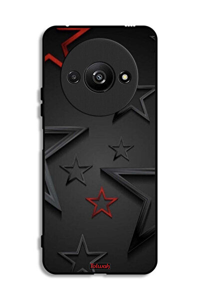 Tolwak Xiaomi Redmi A3 4G Protective Case Cover Stars Pattern