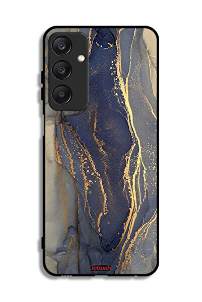 Tolwak غطاء حماية لهاتف سامسونج جالاكسي A25 5G بنمط رخامي لامع