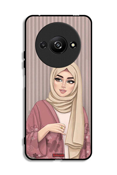Tolwak غطاء حماية لهاتف شاومي ريدمي A3 4G برسومات فتاة محجبة