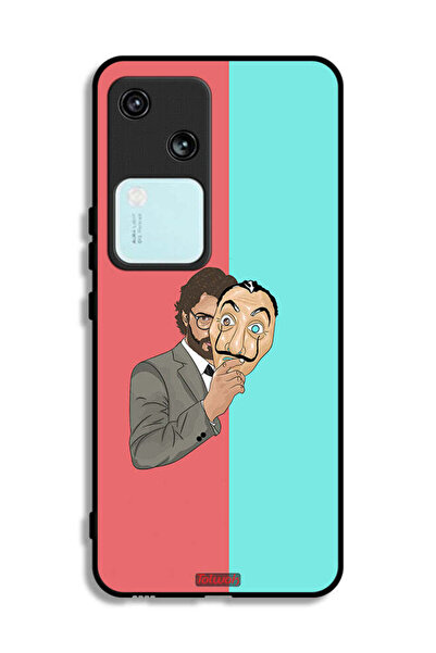 Tolwak غطاء حماية لهاتف Vivo V30 5G من تصميم البروفيسور آرت