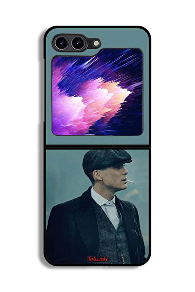 Tolwak غطاء حماية لهاتف Samsung Galaxy Z Flip6 مكسور بالفعل