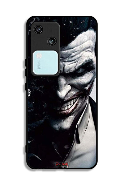 Tolwak غطاء حماية Vivo V30 5G بتصميم نصف وجه جوكر