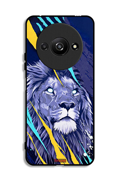 Tolwak غطاء حماية لهاتف Xiaomi Redmi A3 4G الأسد الملك