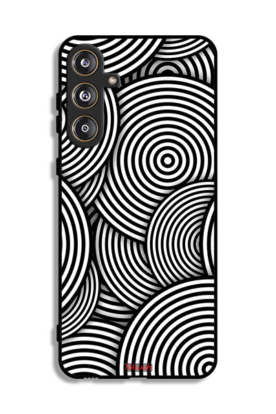 Tolwak غطاء حماية لهاتف سامسونج جالاكسي F55 5G بنمط دوائر وهمية