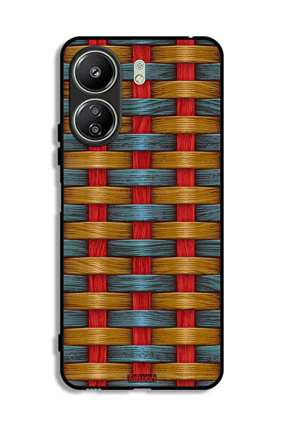 Tolwak غطاء حماية لهاتف Xiaomi Redmi 13C بنمط فني