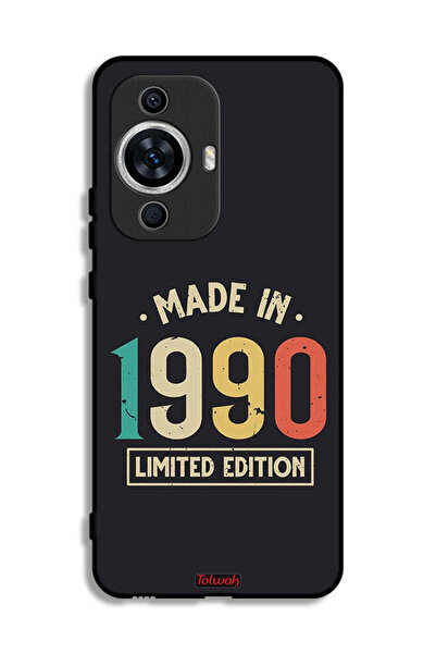 Tolwak غطاء حماية لهاتف هواوي نوفا 12 لايت، إصدار محدود، صنع عام 1990