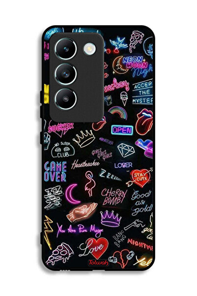 Tolwak غطاء حماية لهاتف Vivo V30 Lite 4G مع شعار Accept The Mystery