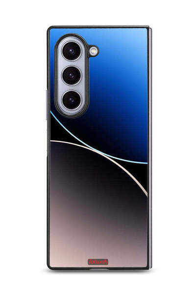 Tolwak غطاء حماية لهاتف Samsung Galaxy Z Fold6 بنمط خطوط منحنية