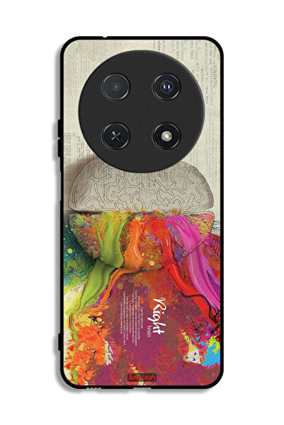 Tolwak غطاء حماية لهاتف هواوي نوفا 12i بتصميم تجريدي لعلم الدماغ