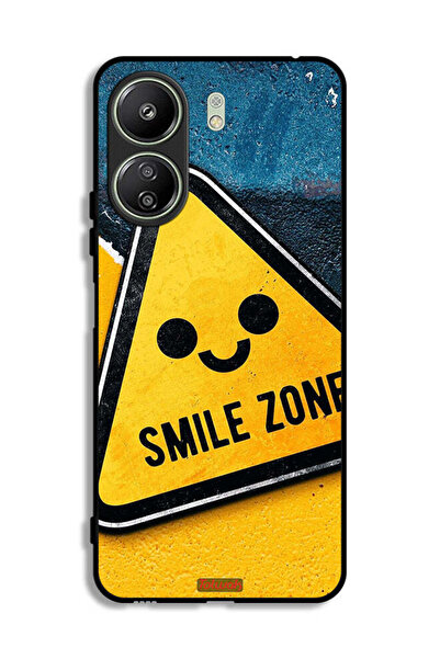 Tolwak غطاء حماية لهاتف شاومي ريدمي 13 سي - سمايل زون