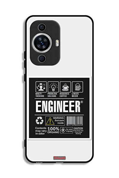 Tolwak غطاء حماية لهاتف هواوي نوفا 12 إس - ملصق مهندس