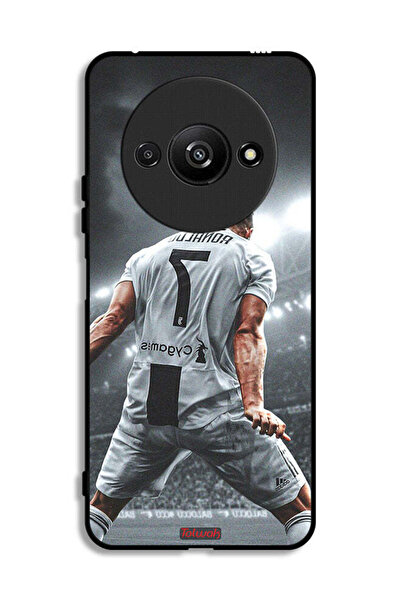 Tolwak غطاء حماية لهاتف Xiaomi Redmi A3 4G بطبعة احتفال كريستيانو رونالدو