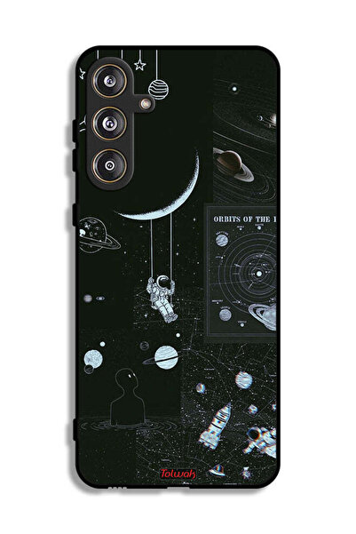 Tolwak Samsung Galaxy M55 5G Protective Case Cover Orbits Of The Planets