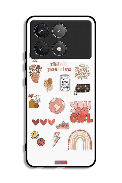 Tolwak Xiaomi Poco F6 Pro Protective Case Cover You Go Girl