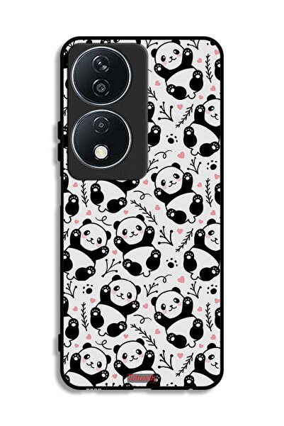 Tolwak غطاء حماية لهاتف Honor X7b 5G بنمط باندا