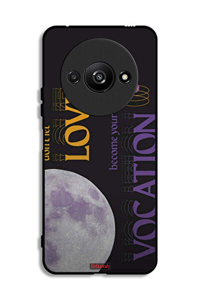 Tolwak Xiaomi Redmi A3 4G Protective Case Cover Do Not Let Love Become Your V...