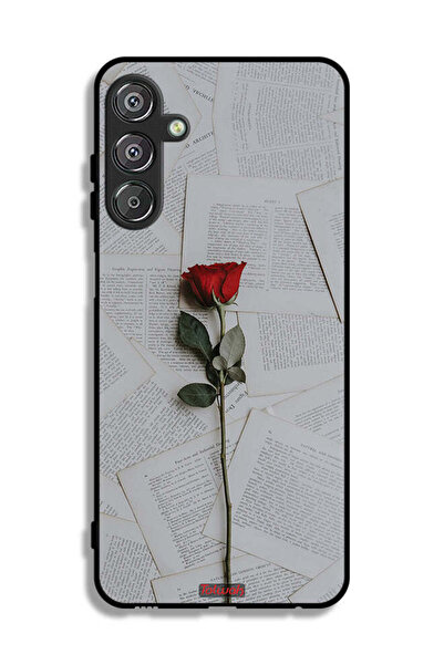 Tolwak غطاء حماية لهاتف سامسونج جالاكسي M15 5G وردي على ورق