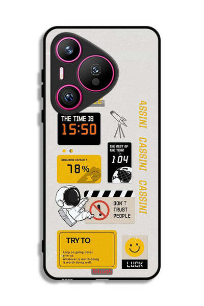 Tolwak غطاء حماية لهاتف هواوي بيورا 70 - لا تثق بالناس